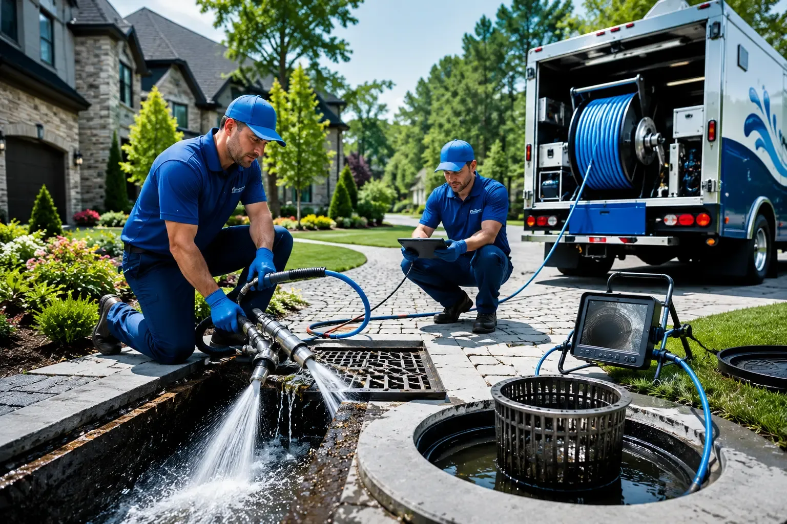 Local outdoor drain cleaning professionals in Woodlawn, IL